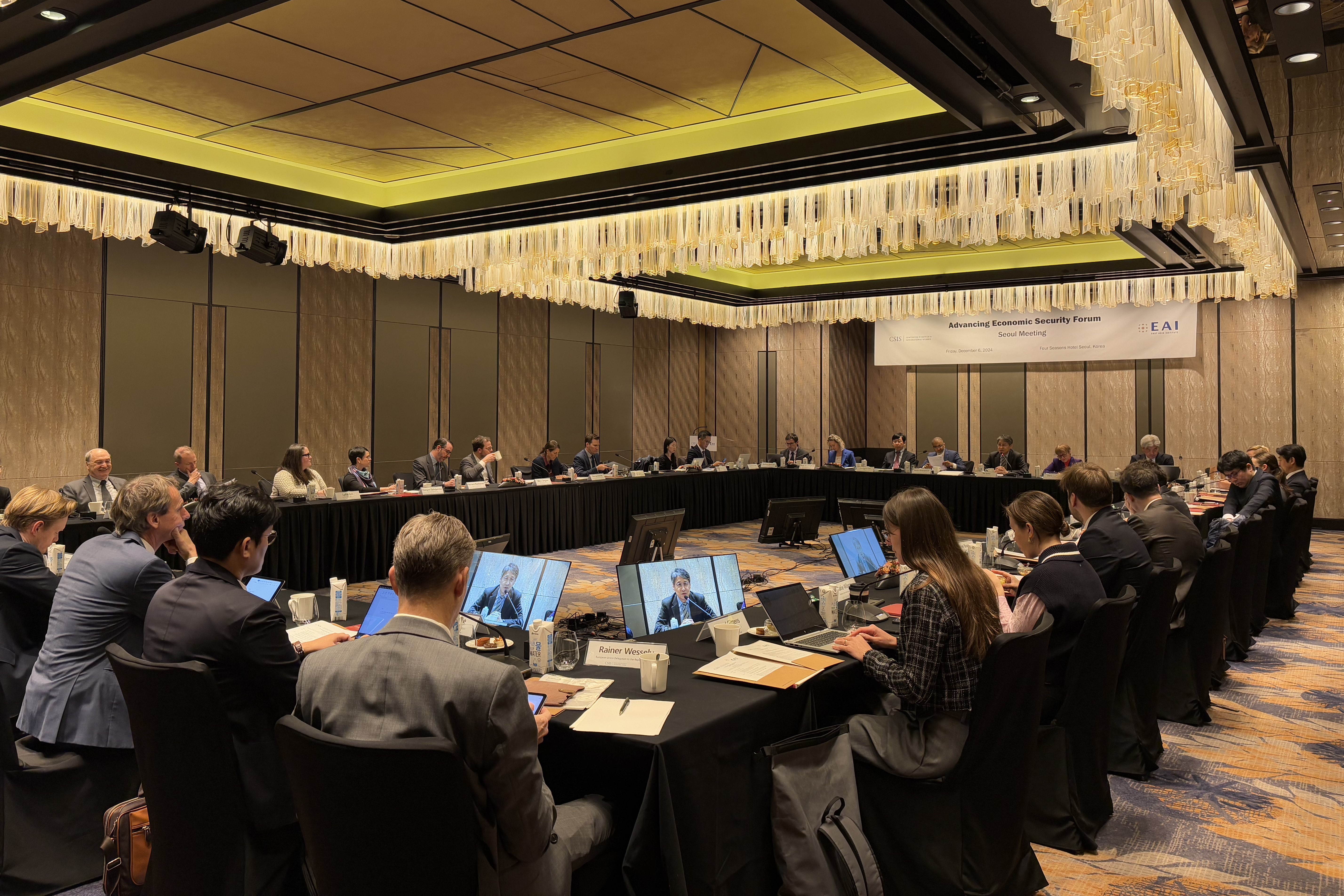 [EAI-CSIS Closed-door Forum] Advancing Economic Security Forum (AESF) Seoul Round (December 6, 2024)